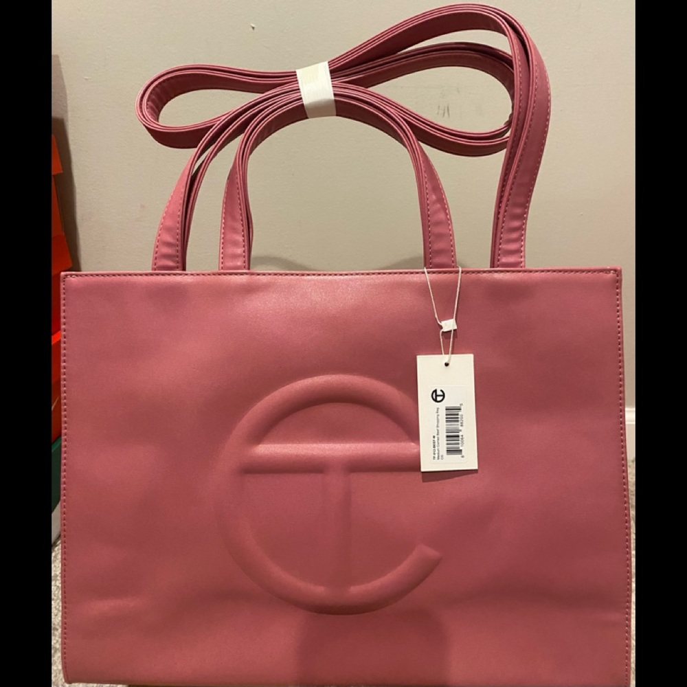**SOLD** Medium Telfar Shopping Bag Corned Beef